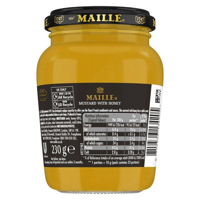 Maille Dijon Mustard With Honey    230g