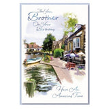 Simon Elvin For You Brother Birthday Card (Pack of 6)