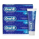 Oral B 3DW Arctic Fresh 3 Month Toothpaste Bundle