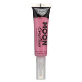Moon Creations - Face Paint with Brush Applicator - Bright Pink