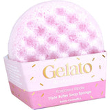 Bomb Cosmetics Gelato Body Buffer Sponge Raspberry Ripple