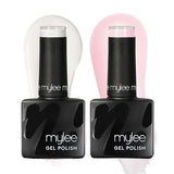 Mylee Gel Nail Polish French Manicure Duo 2X8ml