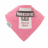 Ziggle Bandana Dribble Bib - Pink Yorkshire Kid