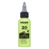 Moon Glow - Glow in the Dark Fabric Paint - Yellow