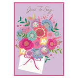 Simon Elvin Just To Say Card (Pack of 6)