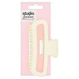 Studio London White Matte Claw Clip