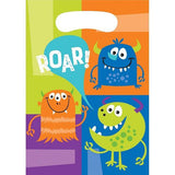 Creative Party Roar! Monster Party Bags (Pack of 8)