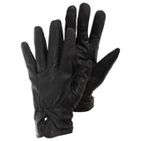 Ladies/Womens Plain Genuine Leather Gloves (M/L)