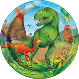 Unique Party Dinosaur Party Plates (Pack of 8)