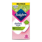 Bodyform Dailies So Slim Panty Liners 52 pack