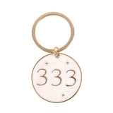 Something Different 333 Angel Number Keyring