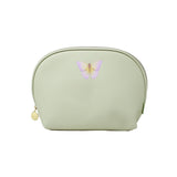 Danielle Creations Pastel Green Butterfly Cosmetic Bag Large