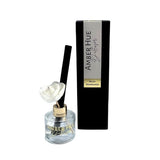Amber Hue Candles - Rosey Woodlands - Flower Reed Diffuser - 100ml