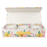 Candlelight Set of 3 Candles Gift Box Floral Hugs