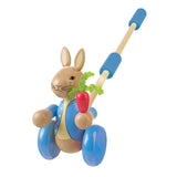 REMOVE Peter Rabbit Push Along Peter Rabbit Wooden Toy