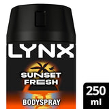 Lynx Deodorant Bodyspray Aerosol Sunset Fresh 250Ml