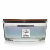 Woodwick Large Ellipse Trilogy Calming Retreat Candle 22oz