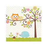 Creative Party Happy Tree Plastic Owl Party Table Cover