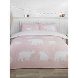 Rapport Brushed Cotton Polar Bear Duvet Cover Set (Single)