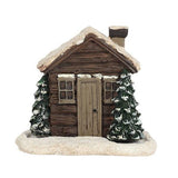 Something Different Log Cabin Incense Cone Holder