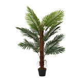 Livingandhome Artificial Palm Tree in Pot 120cm