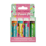 Crazy Rumors Ice Cream Mix - 4 pack - lip balm (4x4.5g)