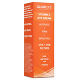 Glowlife Vitamin C Eye Cream With UVA + UVB Filters 30ml