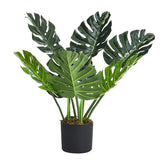 Livingandhome Artificial Tropical Monstera Tree Faux Plant