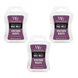 Woodwick Wax Melt Vineyard Night 22.7g - Pack of 3