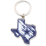 Dallas Cowboys State Keyring