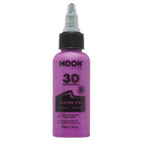 Moon Glow - Neon UV Fabric Paint - 30ml - Intense Purple