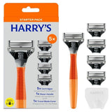 Harry's Truman Razor + 5 Blades - Bright Orange