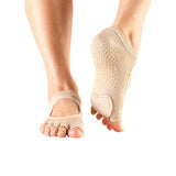Toesox Womens Half Toe Plie Dance Socks (S)