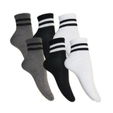 Simply s Womens Cropped Ankle Socks (Pack Of 6) (UK 4-8)