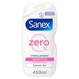 Sanex Zero % Sensitive Skin Shower Gel 450ml