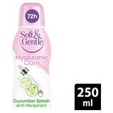 Soft & Gentle Hyaluronic Care 72H Deodorant Cucumber Splash