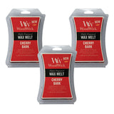 Woodwick Wax Melt Cherry Bark 85.0g - Pack of 3