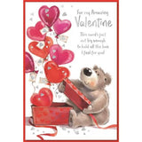 Simon Elvin For My Amazing Valentine Card (Pack of 6)