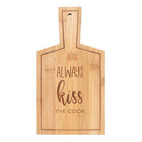 Something Different Kiss The Cook Bamboo Chopping Board