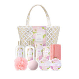 Livingandhome 10pcs Rose-Scented Spa Bath Gift Set