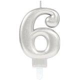 Amscan 6 Metallic Candle