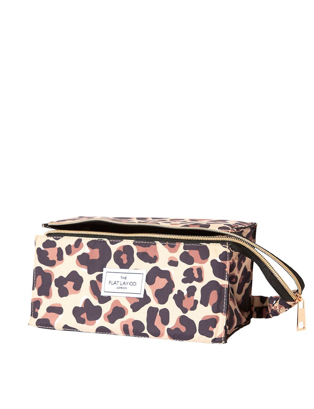 Makeup Box Bag In Leopard Print
