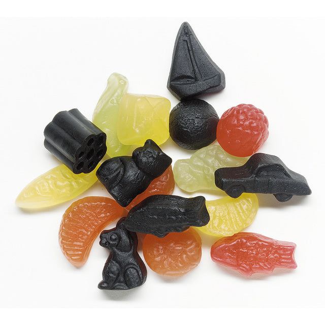 Malaco Gott &amp;amp; Blandat Original Fruit &amp;amp; Liquorice Wine Gums   160g