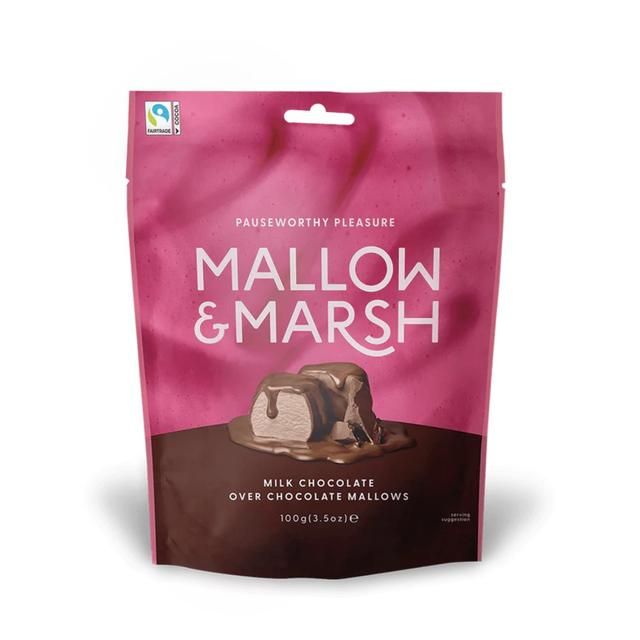 Mallow &amp;amp; Marsh Double Chocolate Marshmallows   100g