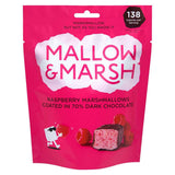 Mallow &amp;amp; Marsh Raspberry Dark Chocolate Pouch - 100g