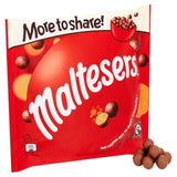 Maltesers Milk Chocolate &amp;amp; Honeycomb Sharing Pouch Bag Fairtrade   175g