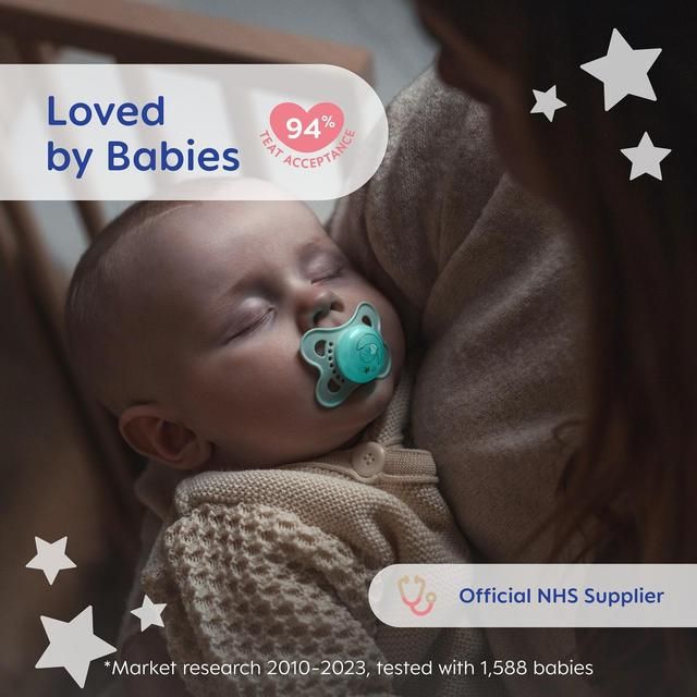 MAM Night 2-6m Soother 2pk   2 per pack