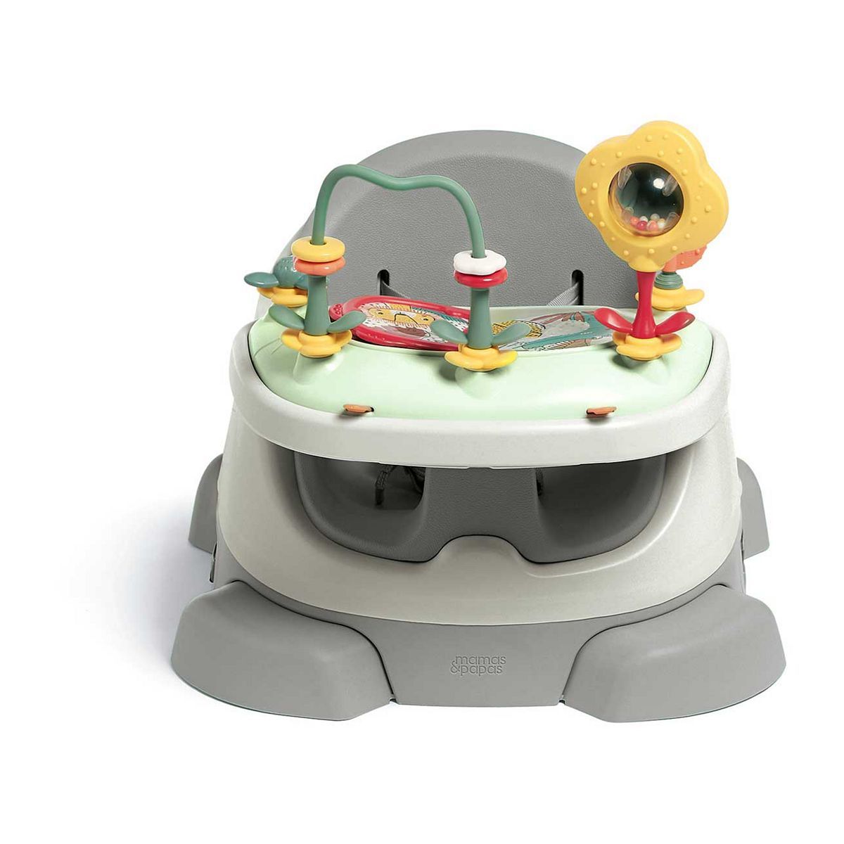 Mamas &amp;amp; Papas Baby Bug and Activity Tray Pebble Grey