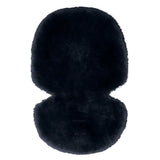 Mamas &amp;amp; Papas Luxury Sheepskin Pushchair Liner, Black