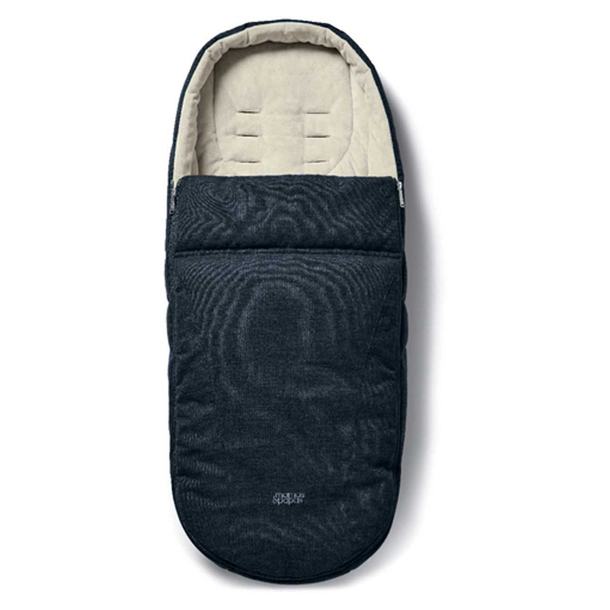 Mamas &amp;amp; Papas Ocarro Cold Weather Footmuff Navy Flannel